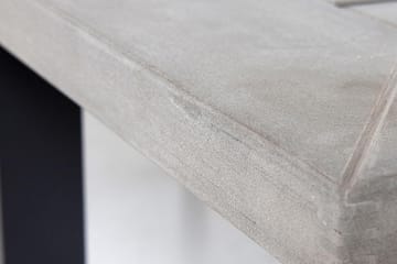 Monaco Udvideligt Spisebord 152-210x90 cm - Sort - Havemøbler - Havebord - Spisebord & havebord