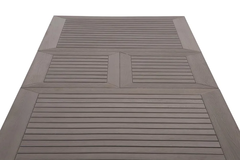 Monaco Udvideligt Spisebord 152-210x90 cm - Sort - Havemøbler - Havebord - Spisebord & havebord