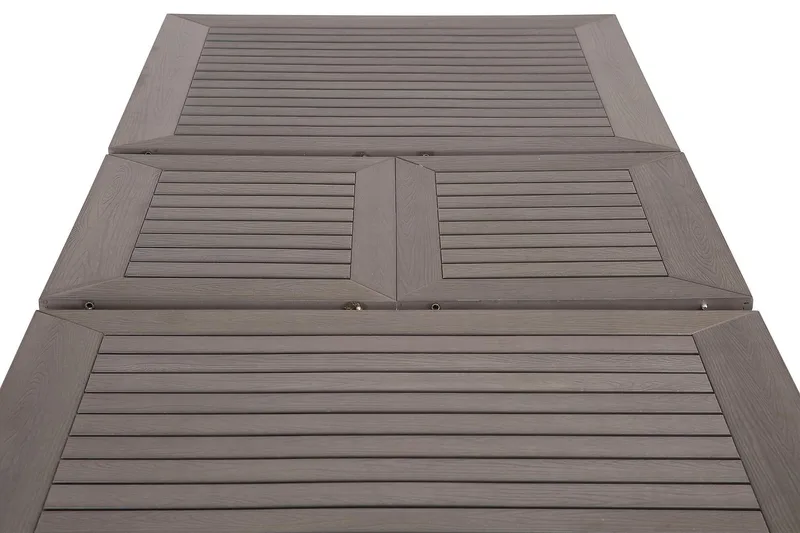 Monaco Udvideligt Spisebord 152-210x90 cm - Sort - Havemøbler - Havebord - Spisebord & havebord