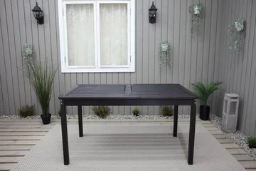 Olivio Spisebord 135x77 cm - Sort - Havemøbler - Havebord - Spisebord & havebord