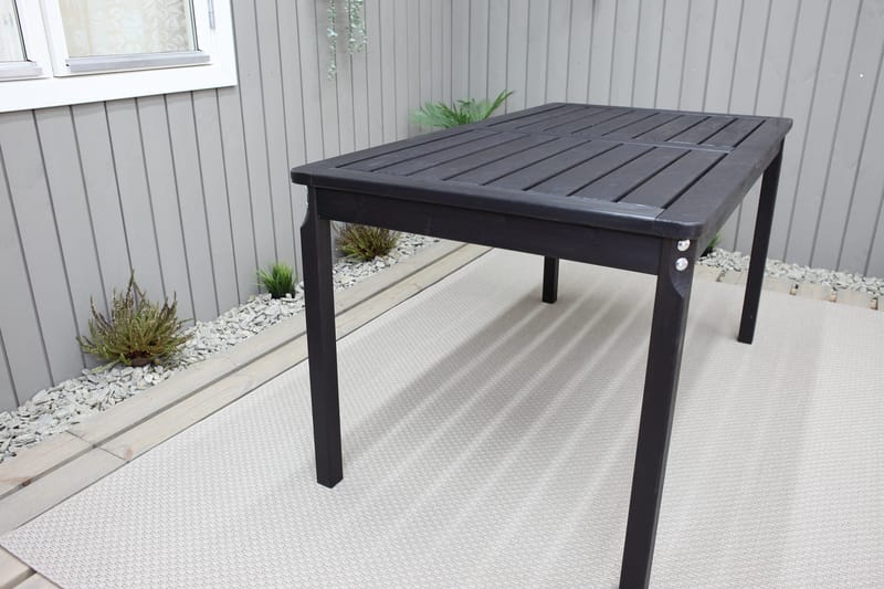 Olivio Spisebord 135x77 cm - Sort - Havemøbler - Havebord - Spisebord & havebord