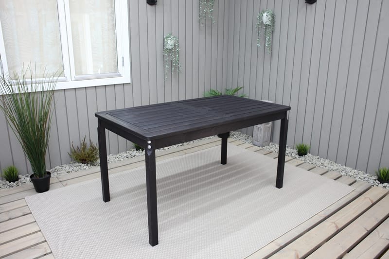 Olivio Spisebord 135x77 cm - Sort - Havemøbler - Havebord - Spisebord & havebord