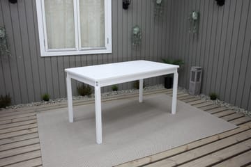 Olivo Fasta Spisebord 135 cm Hvid - Havemøbler - Havebord - Spisebord & havebord