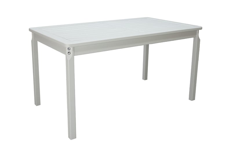 Olivo Fasta Spisebord 135 cm Hvid - Spisebord & havebord