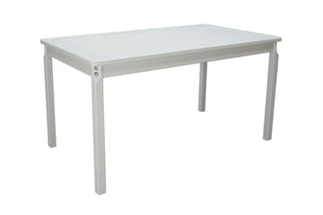 Olivo Fasta Spisebord 135 cm Hvid - Havemøbler - Havebord - Spisebord & havebord