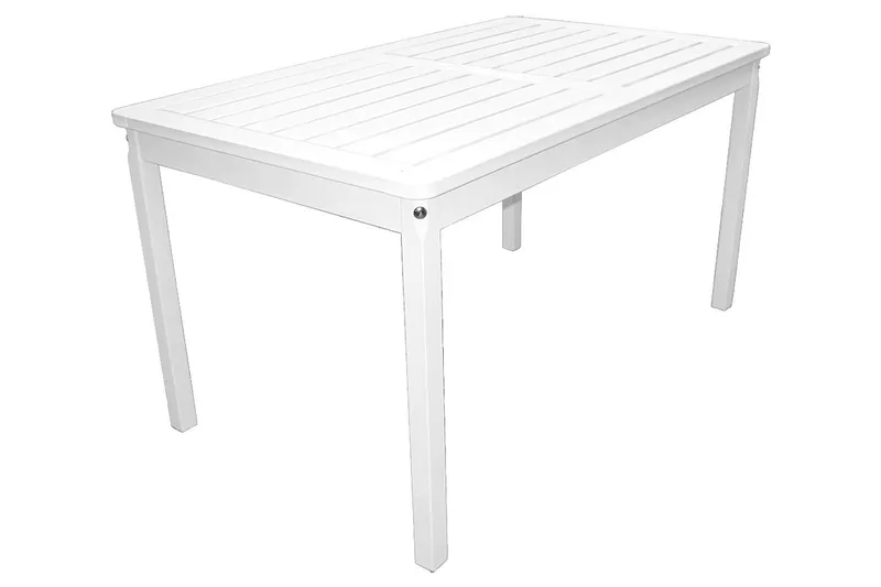 Olivo Fasta Spisebord 135 cm Hvid - Havemøbler - Havebord - Spisebord & havebord