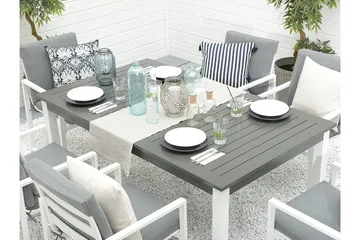 Pancole havebord 248 cm - Grå - Havemøbler - Havebord - Spisebord & havebord