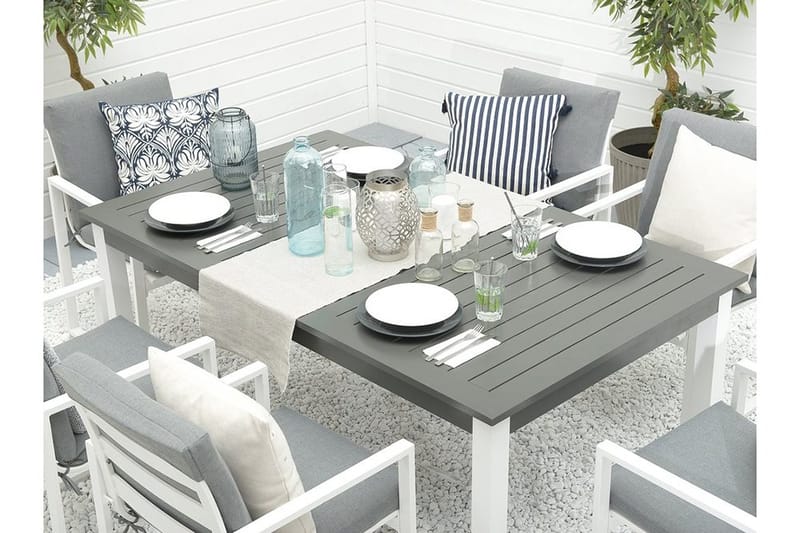Pancole havebord 248 cm - Grå - Havemøbler - Havebord - Spisebord & havebord