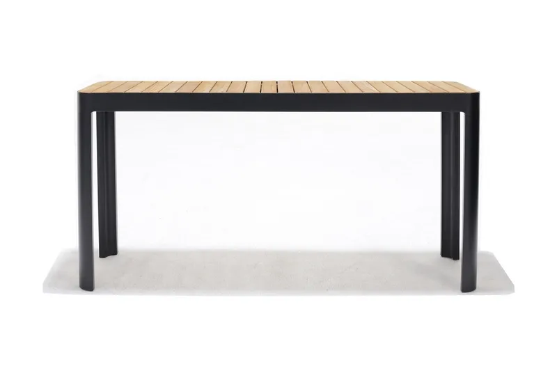 Portals Spisebord 143 cm - Sort/Træ - Havem øbler - Havebord - Spisebord & havebord