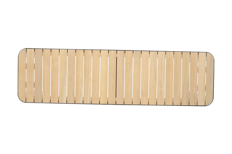 Portals Spisebord 143 cm - Sort/Træ - Havemøbler - Havebord - Spisebord & havebord