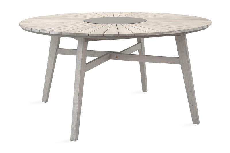Rives Spisebord Ø150 cm Hvid - Venture Home - Spisebord & havebord