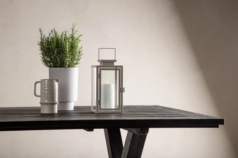 Rives Spisebord 200 cm - Sort - Havemøbler - Havebord - Spisebord & havebord