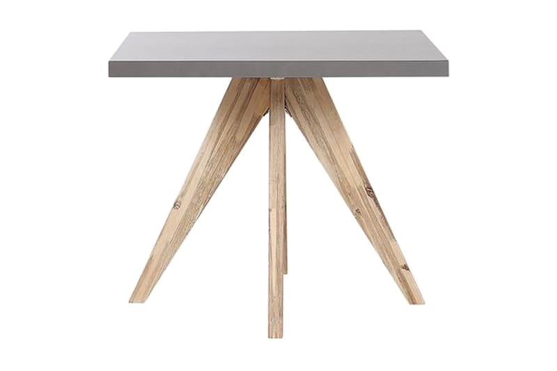Rundt havebord betoneffekt 90 c 90 cm OLBIA - Grå - Havemøbler - Havebord - Spisebord & havebord