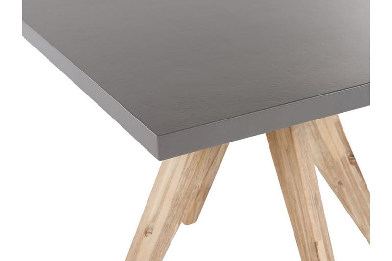 Rundt havebord betoneffekt 90 c 90 cm OLBIA - Grå - Havemøbler - Havebord - Spisebord & havebord