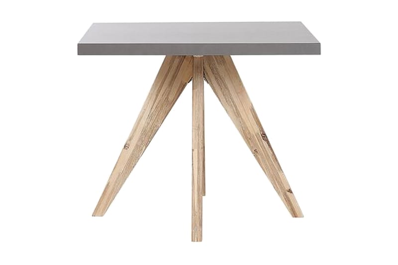 Rundt havebord betoneffekt 90 c 90 cm OLBIA - Grå - Havemøbler - Havebord - Spisebord & havebord