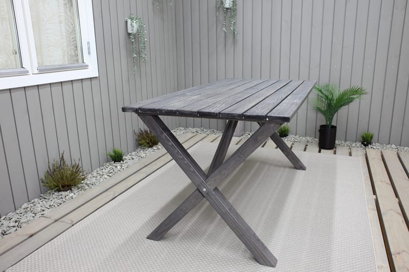 Scottsdale Fasta Spisebord 150 cm Shabby Chic - KWA - Havemøbler - Havebord - Spisebord & havebord