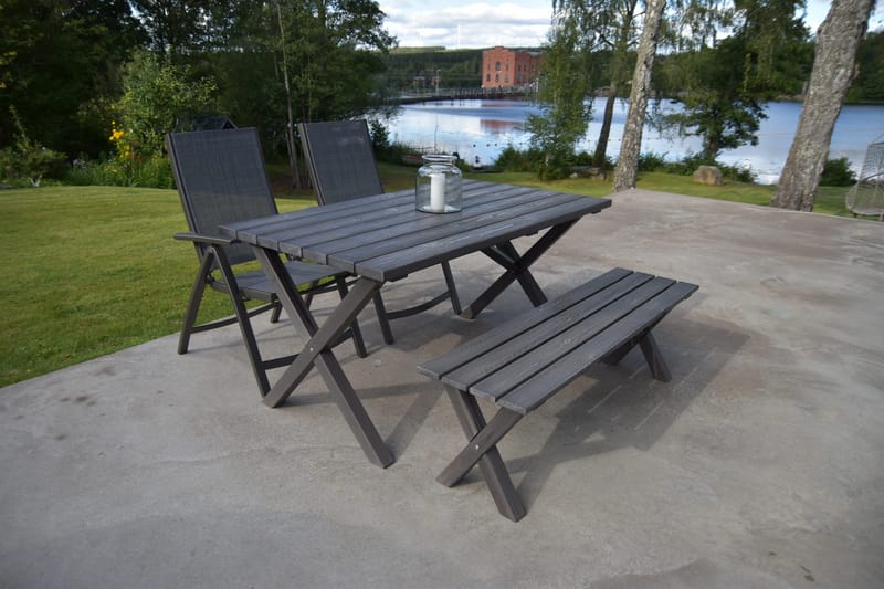 Scottsdale Fasta Spisebord 150 cm Shabby Chic - KWA - Havemøbler - Havebord - Spisebord & havebord