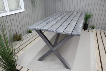 Scottsdale Fasta Spisebord 190 cm - Grå - Havemøbler - Havebord - Spisebord & havebord