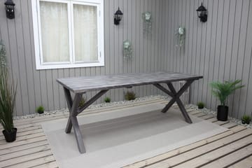 Scottsdale Fasta Spisebord 190 cm - Grå - Havemøbler - Havebord - Spisebord & havebord