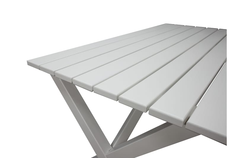 Scottsdale Spisebord 150 cm Hvid - Havemøbler - Havebord - Spisebord & havebord