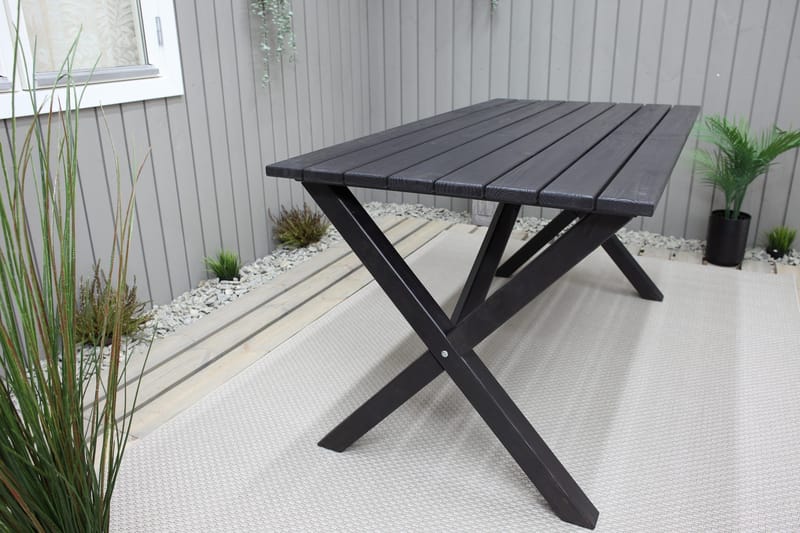Scottsdale Spisebord 150 cm Kaffesort - KWA - Havemøbler - Havebord - Spisebord & havebord
