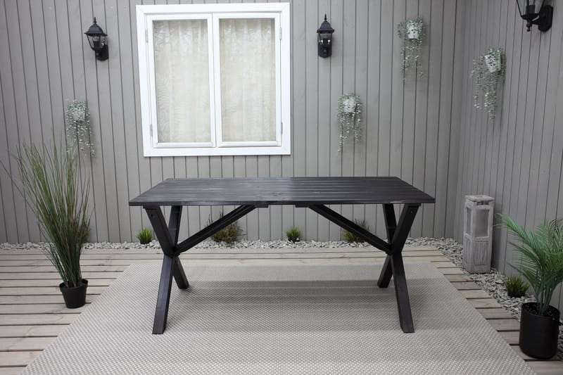 Scottsdale Spisebord 150 cm Kaffesort - KWA - Havemøbler - Havebord - Spisebord & havebord