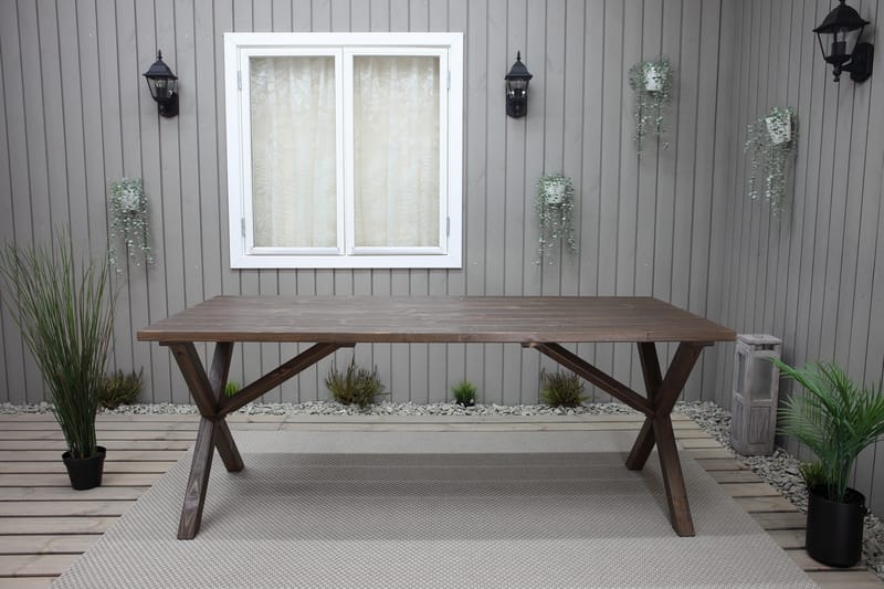 Scottsdale Spisebord 190 cm - Brun - Havemøbler - Havebord - Spisebord & havebord