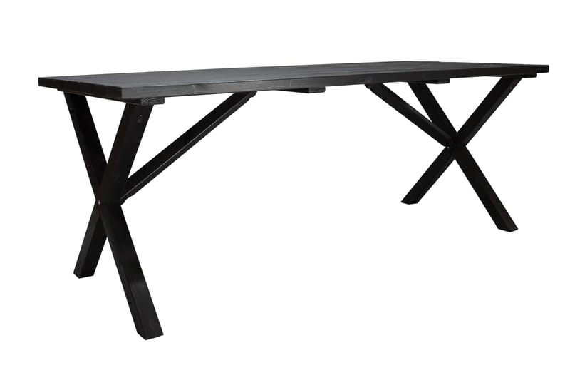 Scottsdale Spisebord 190 cm Sort - KWA - Havemøbler - Havebord - Spisebord & havebord