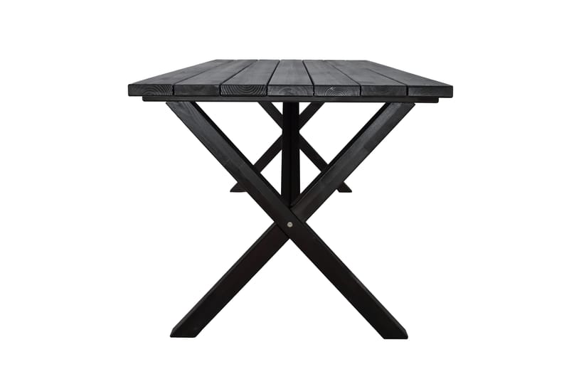 Scottsdale Spisebord 190 cm Sort - KWA - Havemøbler - Havebord - Spisebord & havebord