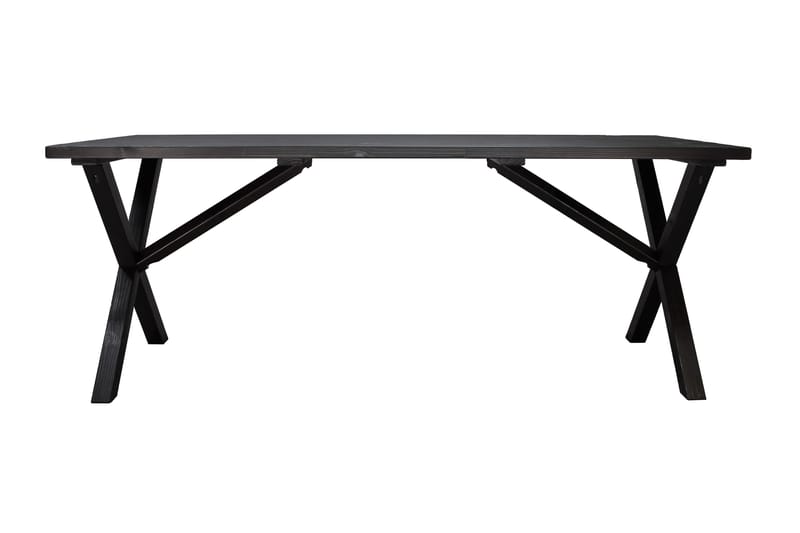 Scottsdale Spisebord 190 cm Sort - KWA - Havemøbler - Havebord - Spisebord & havebord