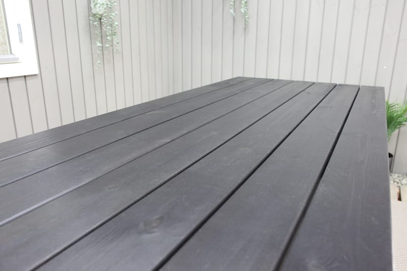Scottsdale Spisebord 190 cm Sort - KWA - Havemøbler - Havebord - Spisebord & havebord