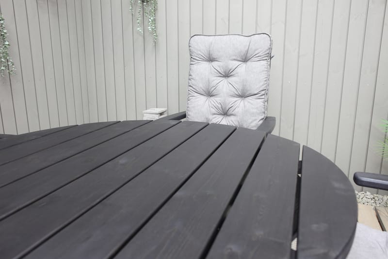Scottsdale Spisebord Rundt 112 cm - Kaffesort - Havemøbler - Havebord - Spisebord & havebord