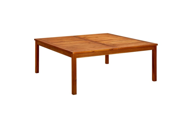 sofabord til haven 110x110x45 cm massivt akacietræ - Brun - Havemøbler - Havebord - Spisebord & havebord