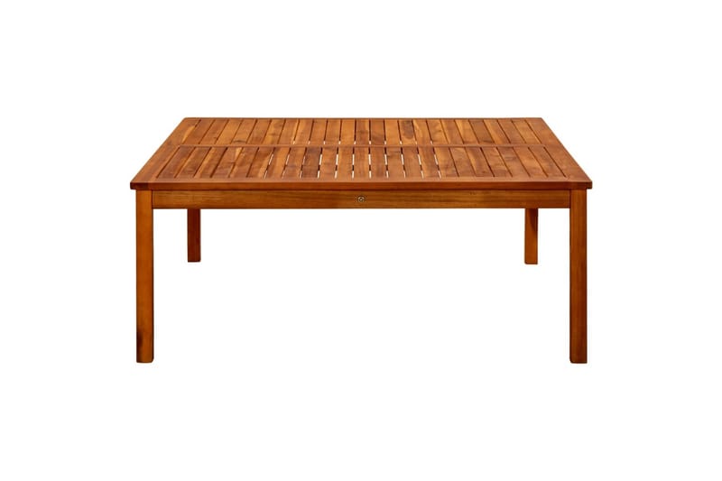 sofabord til haven 110x110x45 cm massivt akacietræ - Brun - Havemøbler - Havebord - Spisebord & havebord