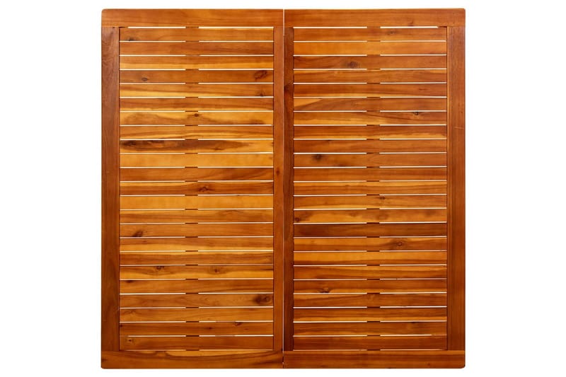 sofabord til haven 110x110x45 cm massivt akacietræ - Brun - Havemøbler - Havebord - Spisebord & havebord
