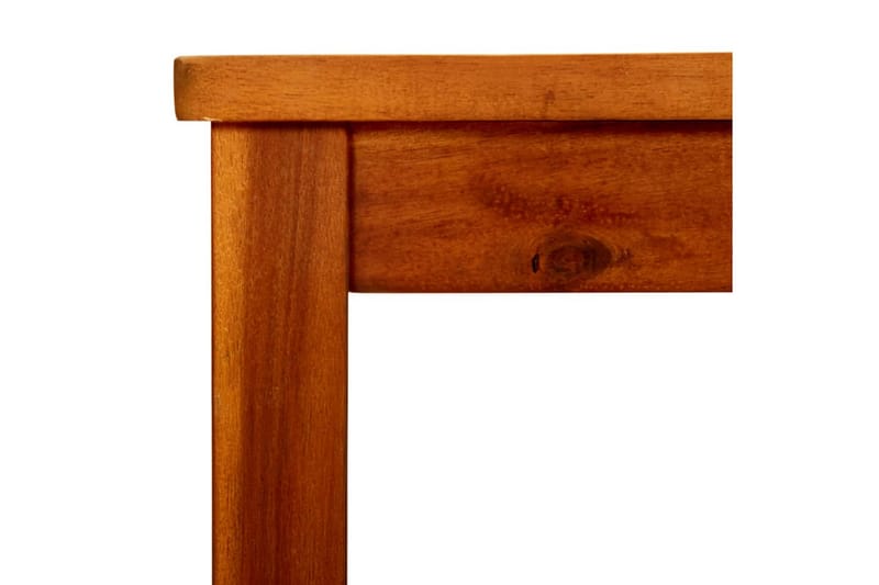 sofabord til haven 110x110x45 cm massivt akacietræ - Brun - Havemøbler - Havebord - Spisebord & havebord