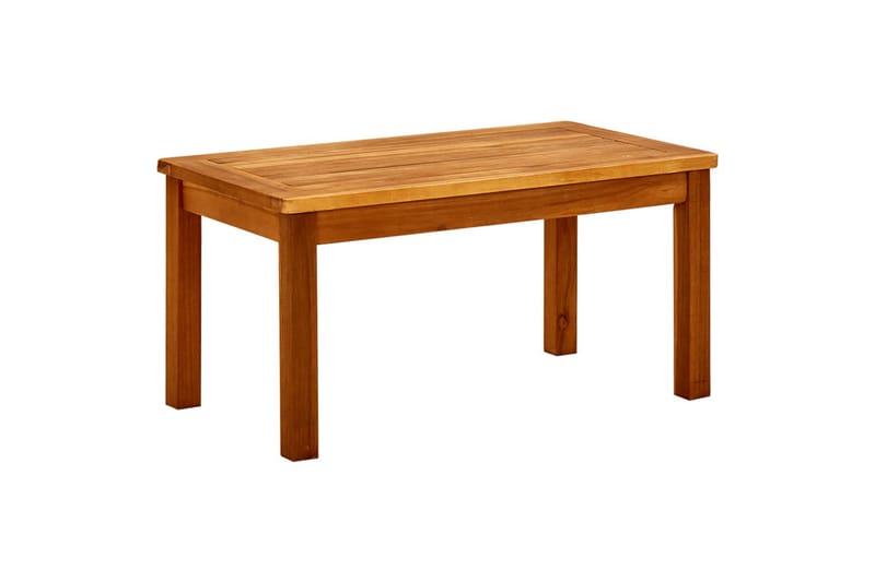 sofabord til haven 70x40x36 cm massivt akacietræ - Brun - Havemøbler - Havebord - Spisebord & havebord