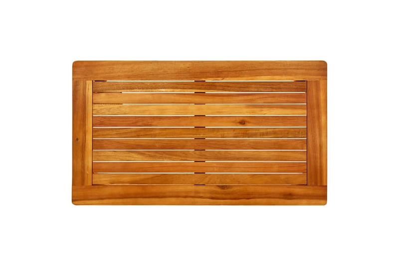 sofabord til haven 70x40x36 cm massivt akacietræ - Brun - Havemøbler - Havebord - Spisebord & havebord