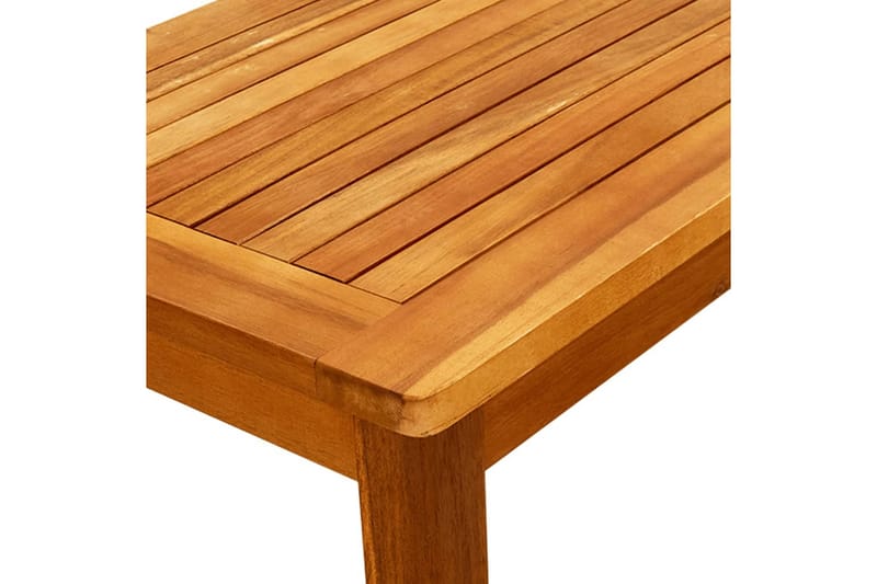 sofabord til haven 70x40x36 cm massivt akacietræ - Brun - Havemøbler - Havebord - Spisebord & havebord