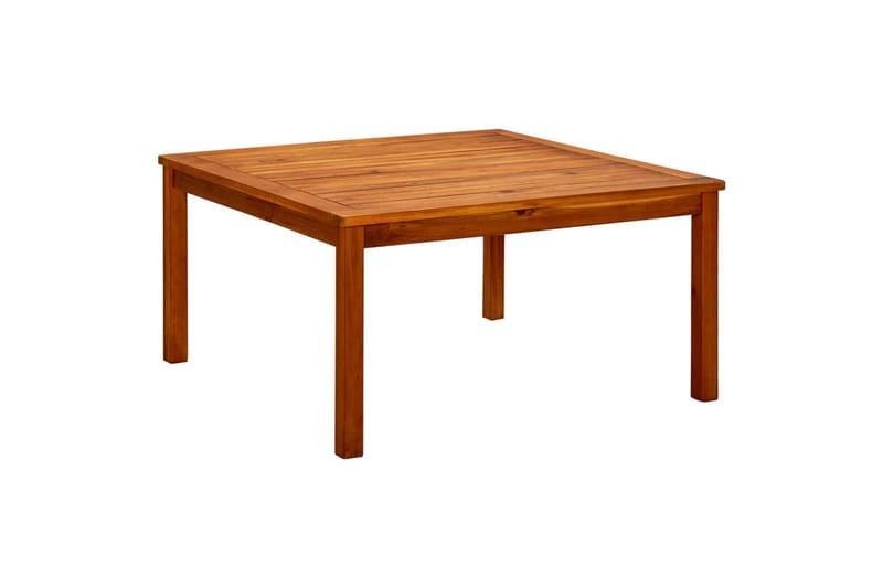 sofabord til haven 85x85x45 cm massivt akacietræ - Brun - Havemøbler - Havebord - Spisebord & havebord