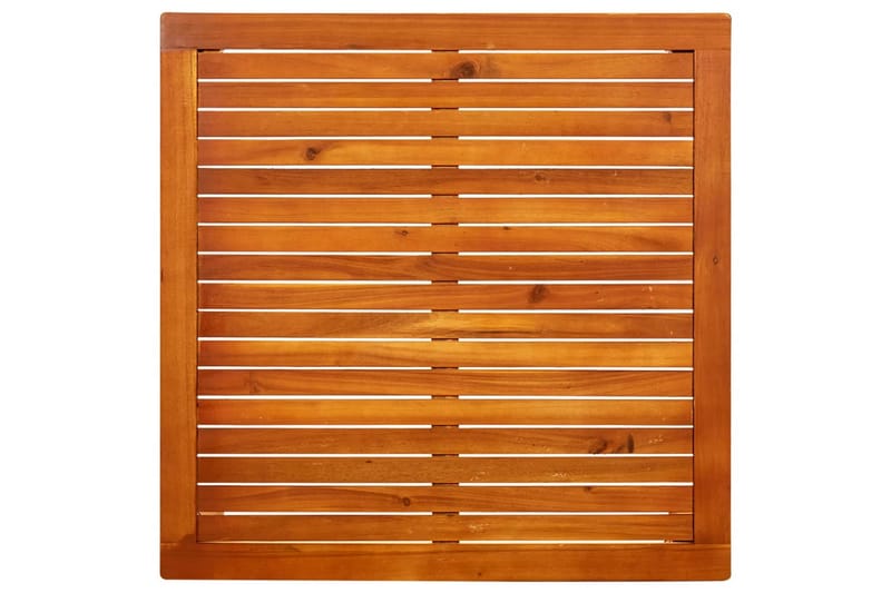 sofabord til haven 85x85x45 cm massivt akacietræ - Brun - Havemøbler - Havebord - Spisebord & havebord
