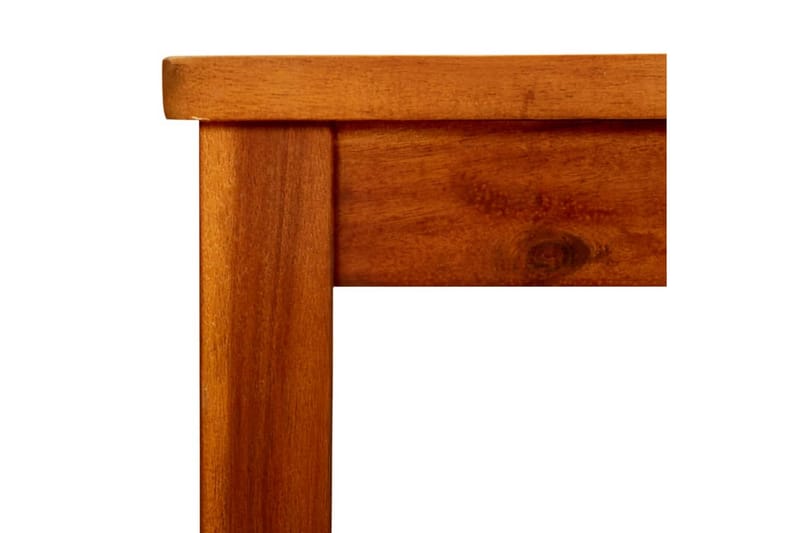 sofabord til haven 85x85x45 cm massivt akacietræ - Brun - Havemøbler - Havebord - Spisebord & havebord