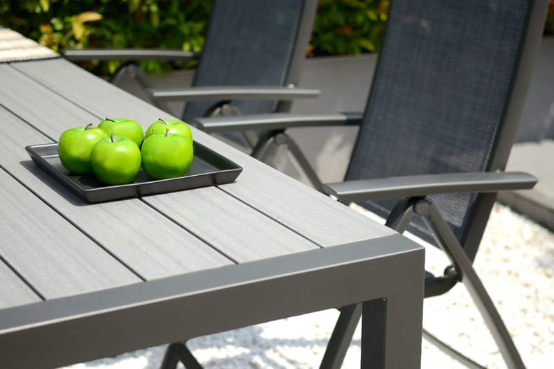 Solana Spisebord 201 cm - Grå - Havemøbler - Havebord - Spisebord & havebord