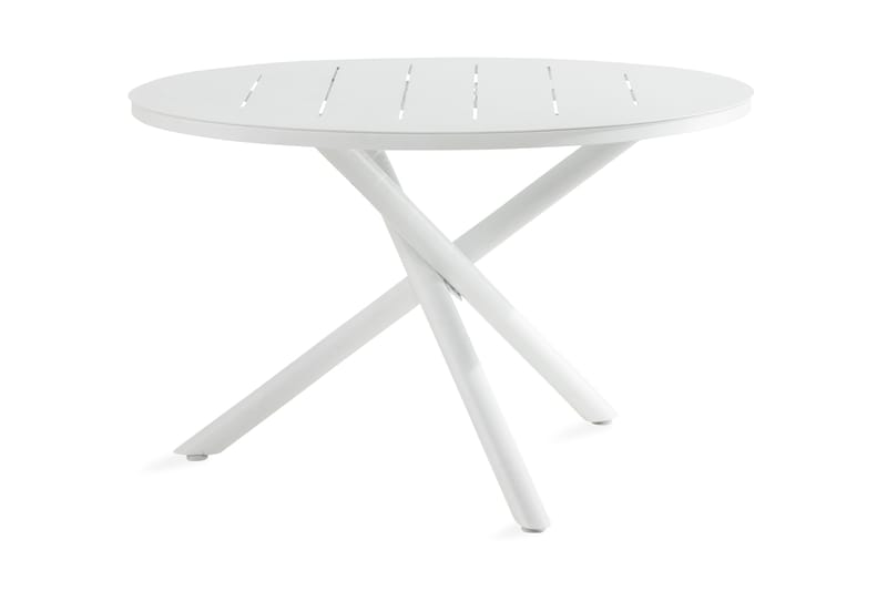 Space Spisebord 120 cm Runt - Hvid - Havemøbler børn - Spisebord & havebord