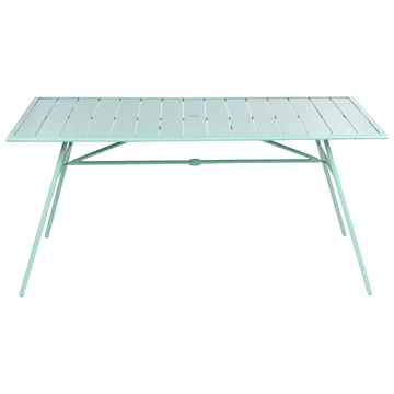Spisebord Terenzo 160 cm - Mintgrøn - Havemøbler - Havebord - Spisebord & havebord