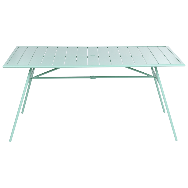 Spisebord Terenzo 160 cm - Mintgrøn - Havemøbler - Havebord - Spisebord & havebord