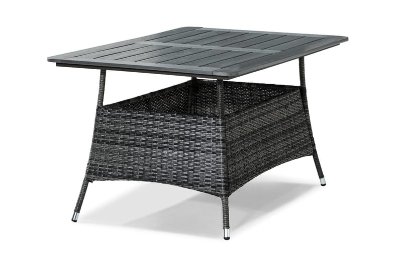 Thor Spisebord 140x90 cm - Nonwoodtop Grå/Grå - Spisebord & havebord
