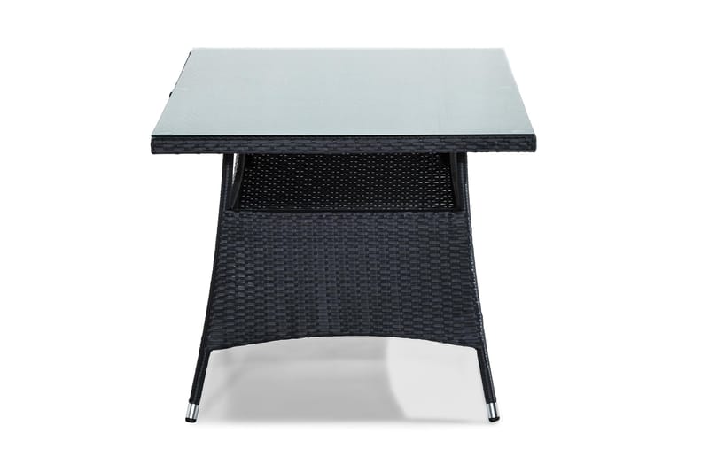 Thor Spisebord 140x90 cm - Sort - Havemøbler - Havebord - Spisebord & havebord