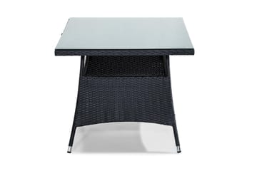 Thor Spisebord 140x90 cm - Sort - Havemøbler - Havebord - Spisebord & havebord