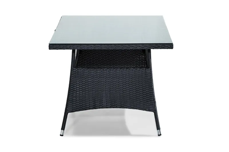 Thor Spisebord 140x90 cm - Sort - Havemøbler - Havebord - Spisebord & havebord